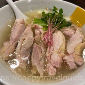 MANNISH 塩生姜ラーメン 肉増し