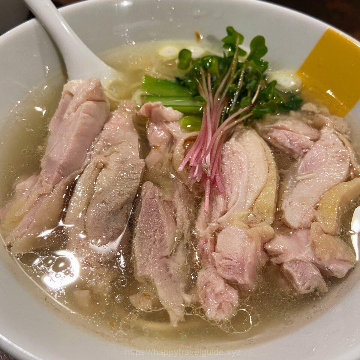 MANNISH 塩生姜ラーメン 肉増し